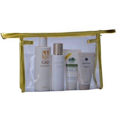 Transparent Cosmetic Bag Monogrammed